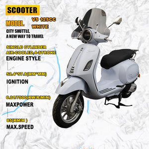 V5 125CC motorcycle scooter moped fuel motorcycle